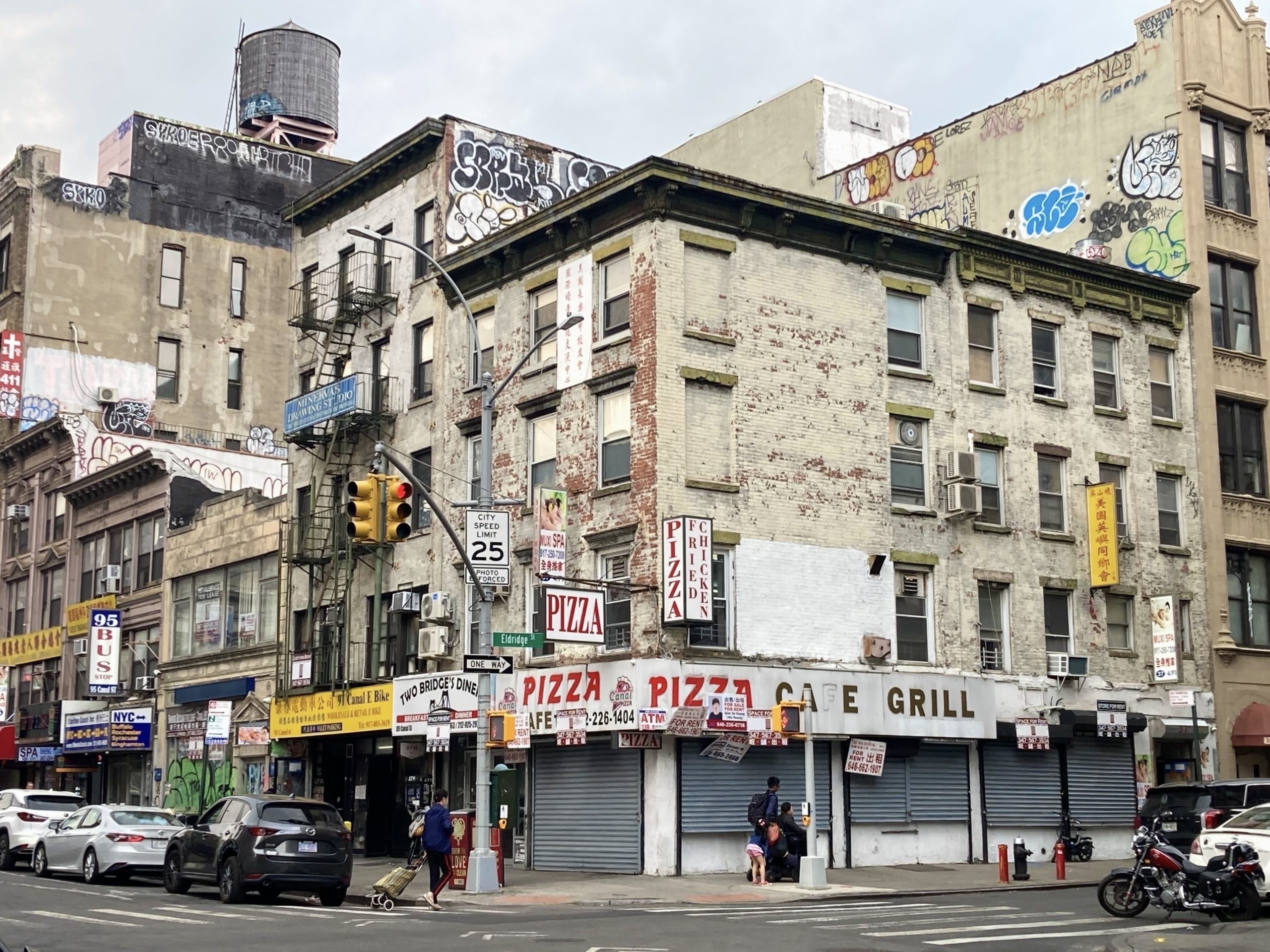Lower East Side Street Corner – Eldridge and Canal